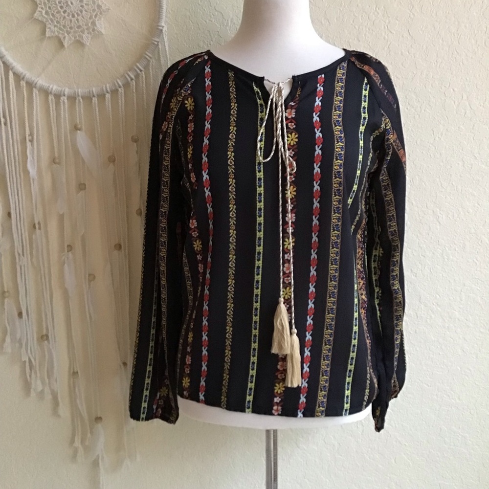 Long Sleeve Top, Size S